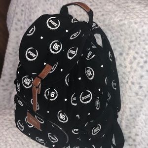 Victoria’s Secret PINK Canvas Drawstring Backpack
